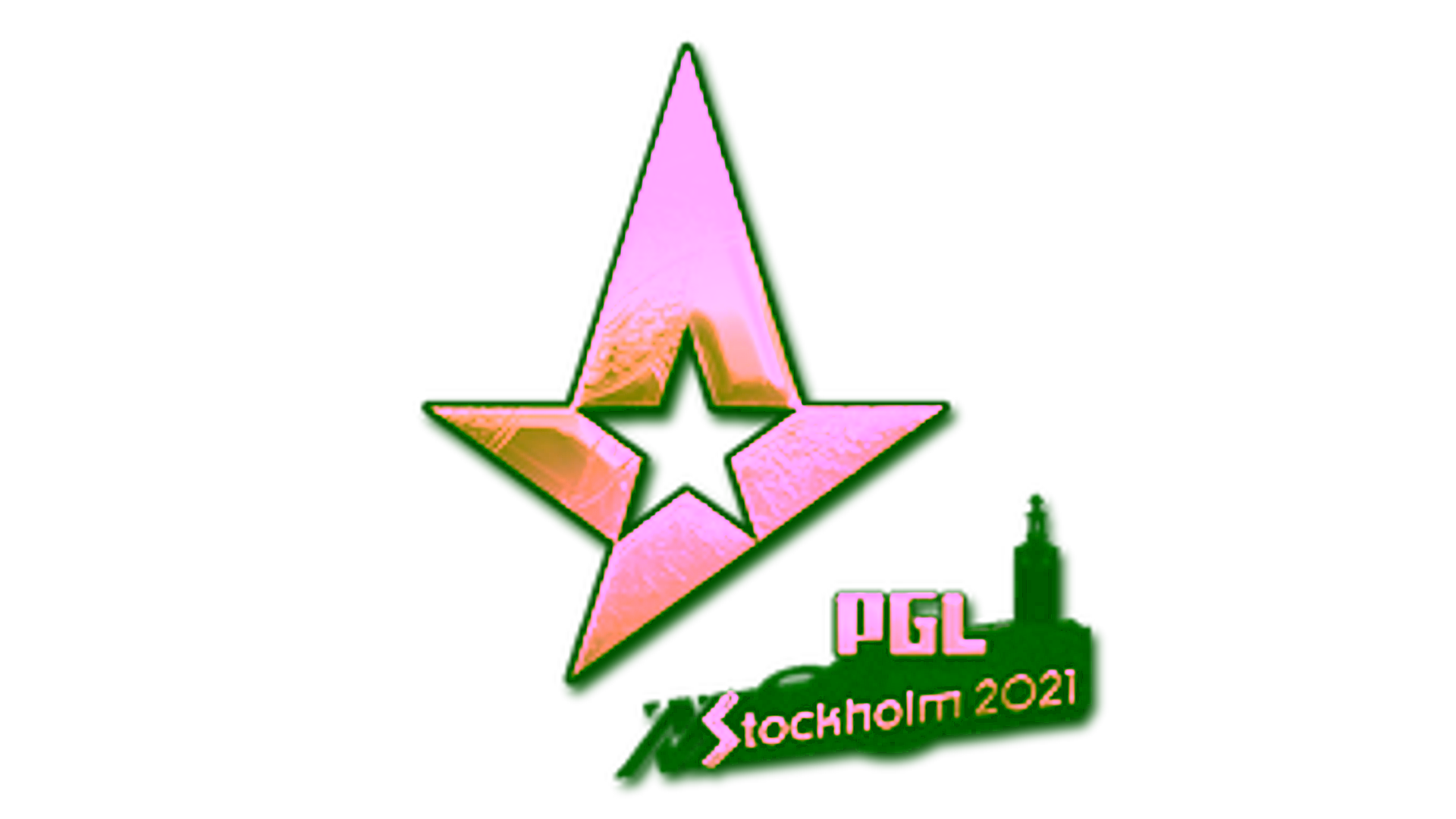 Display for Sticker | Astralis (Gold) | Stockholm 2021