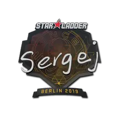 Sticker sergej Berlin 2019