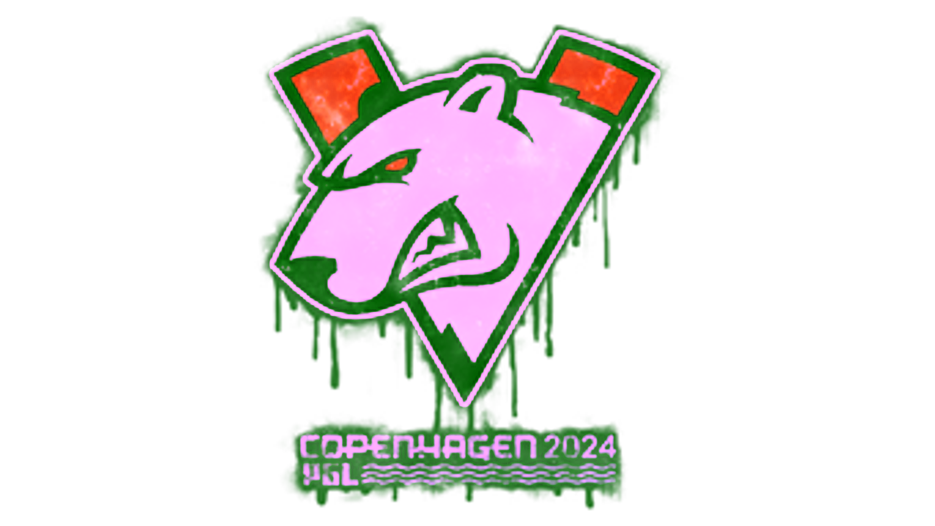 Display for Sealed Graffiti | Virtus.pro | Copenhagen 2024
