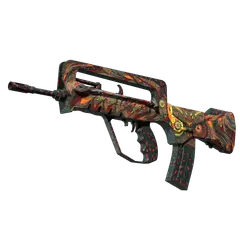 StatTrak™ FAMAS | Eye of Athena (Minimal Wear)