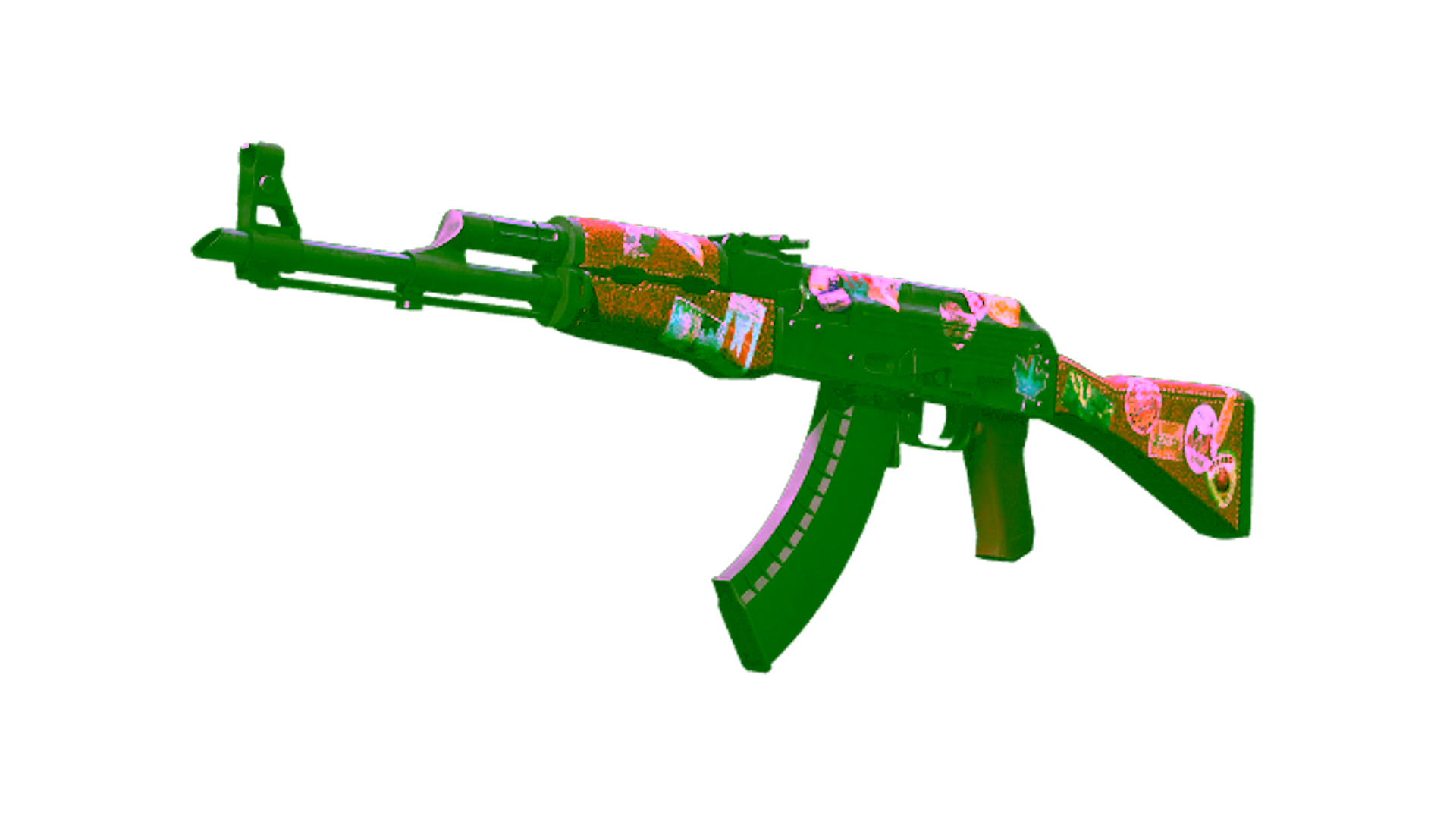 Display for Souvenir AK-47 | Jet Set (Battle-Scarred)