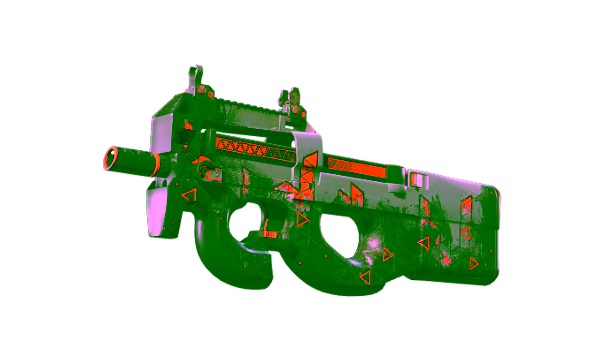 Exibição para StatTrak™ P90 | Trigon (Minimal Wear)