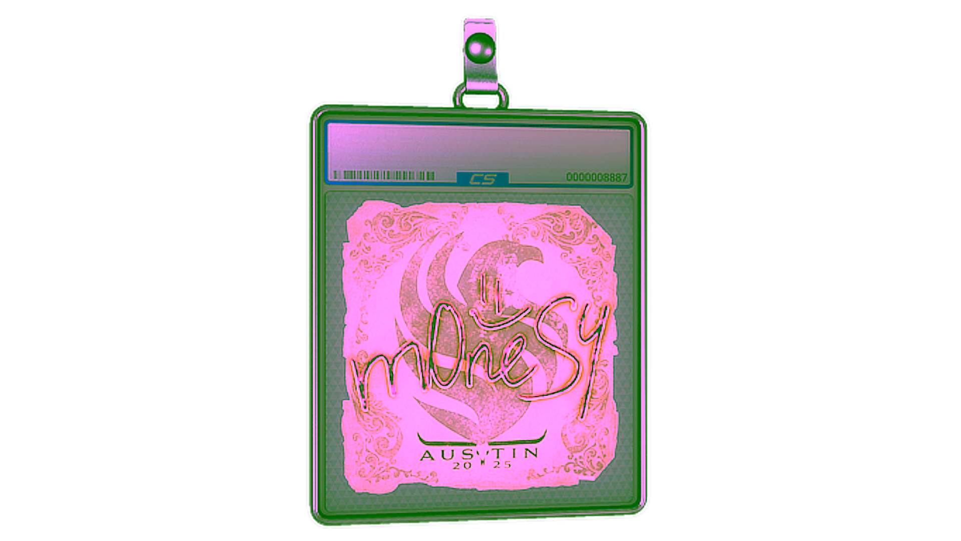 Affichage pour Sticker Slab | m0NESY | Austin 2025