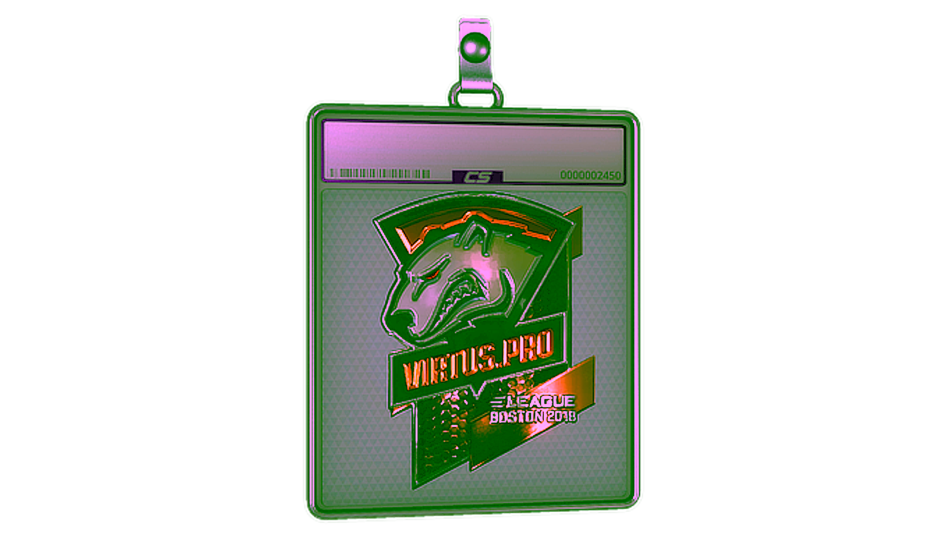 Дисплей для Sticker Slab | Virtus.Pro (Foil) | Boston 2018