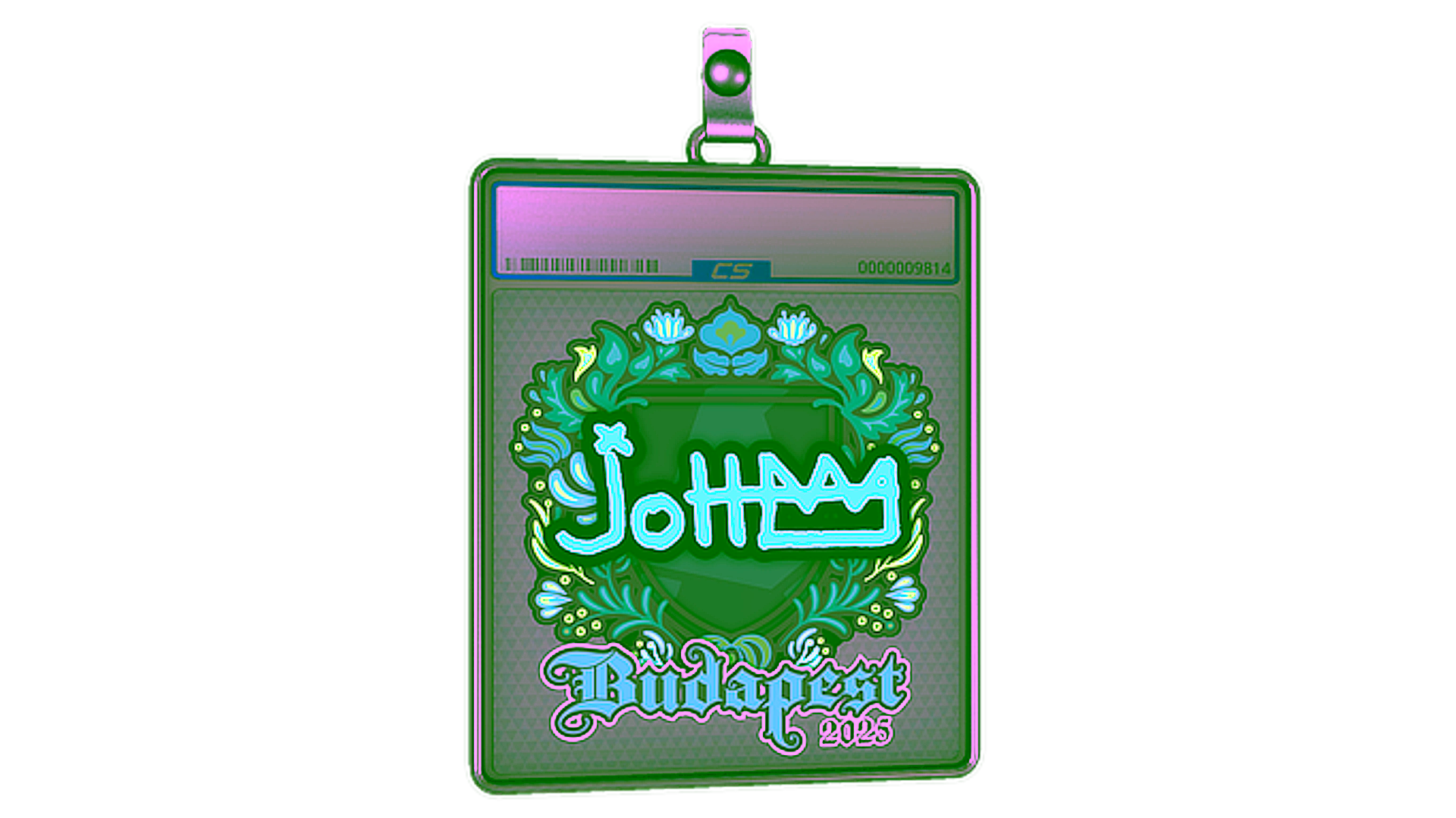 Mostrar para Sticker Slab | jottAAA | Budapest 2025