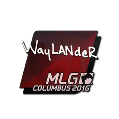 Sticker wayLander MLG Columbus 2016