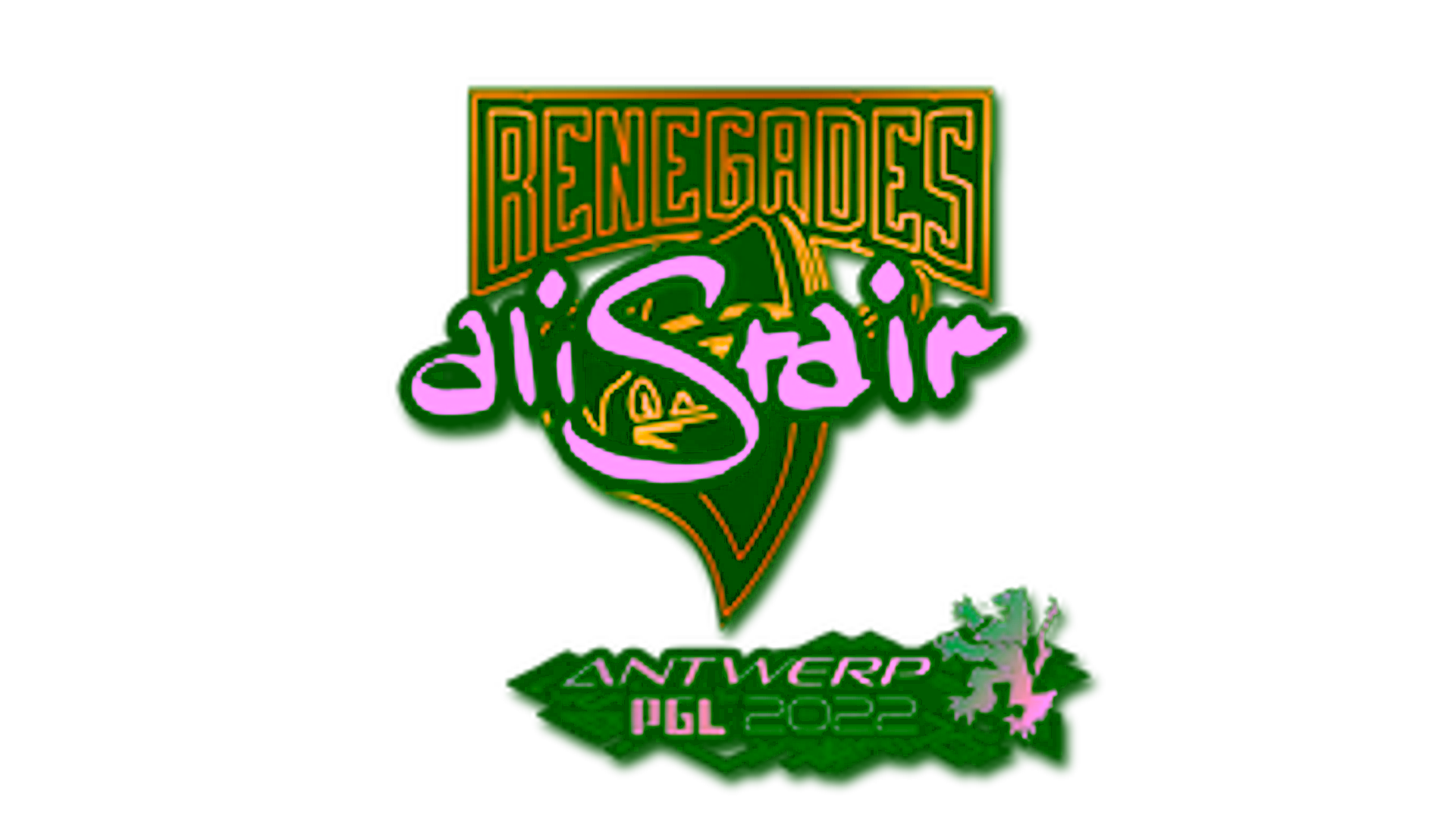 Display for Sticker | aliStair | Antwerp 2022