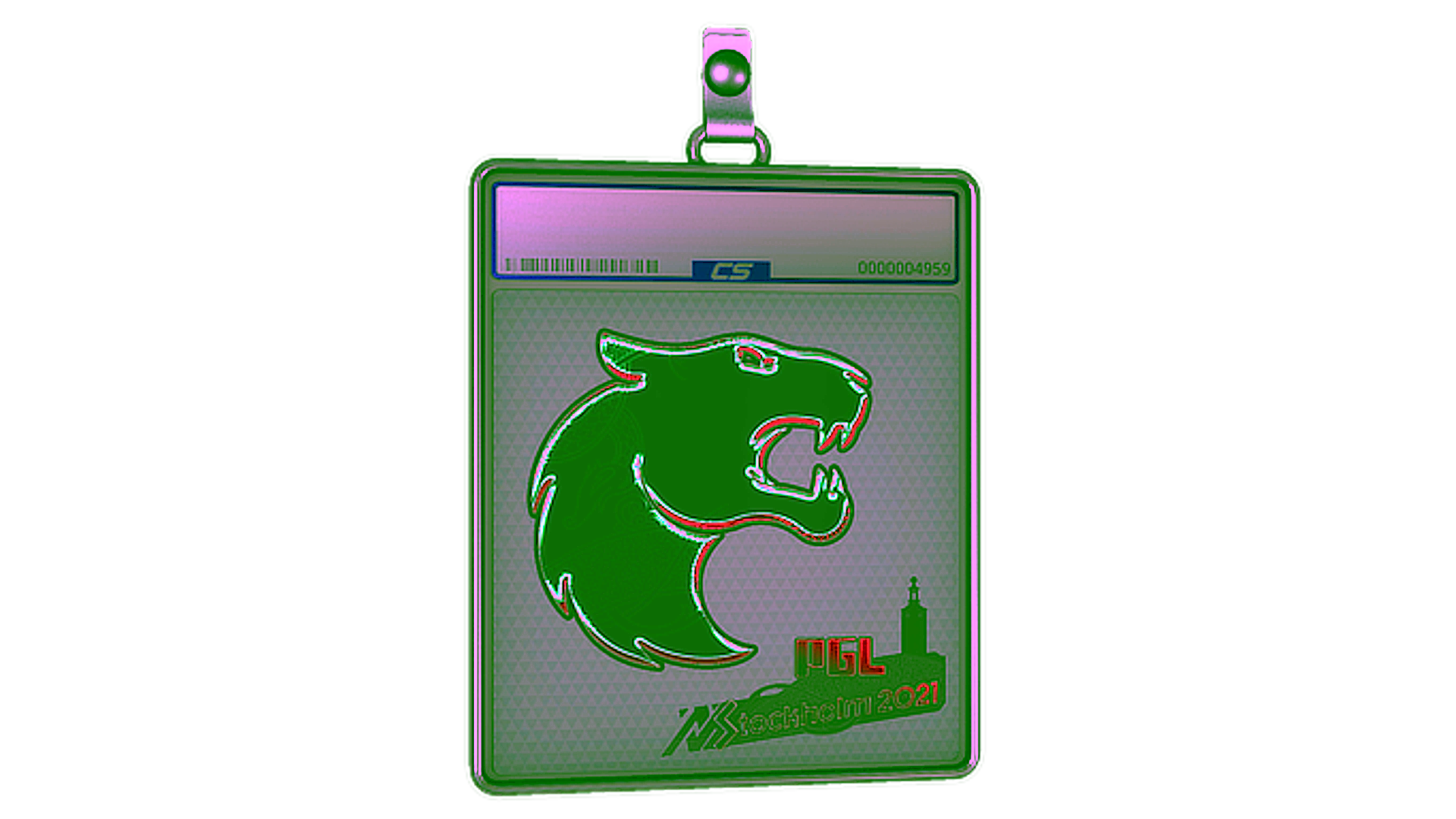 Display for Sticker Slab | FURIA (Holo) | Stockholm 2021