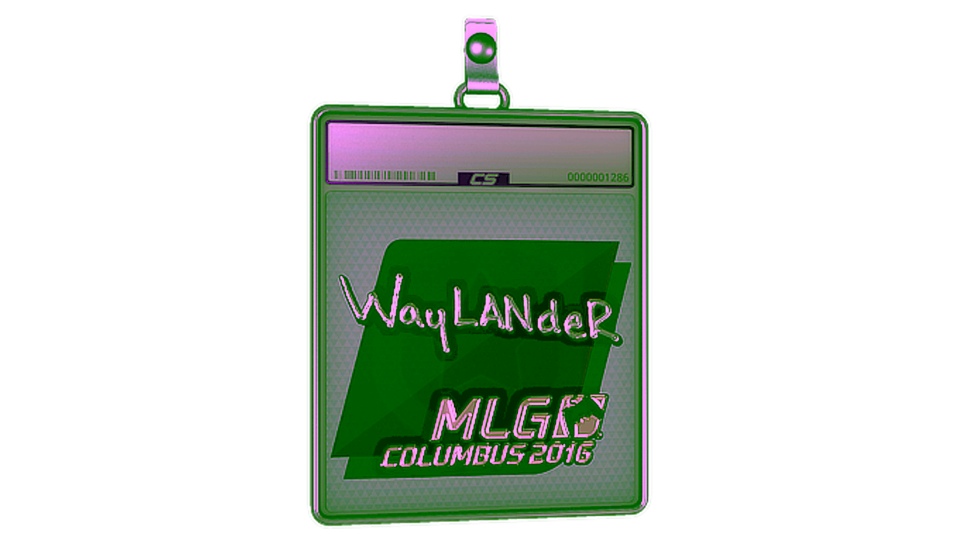 Display for Sticker Slab | wayLander (Foil) | MLG Columbus 2016