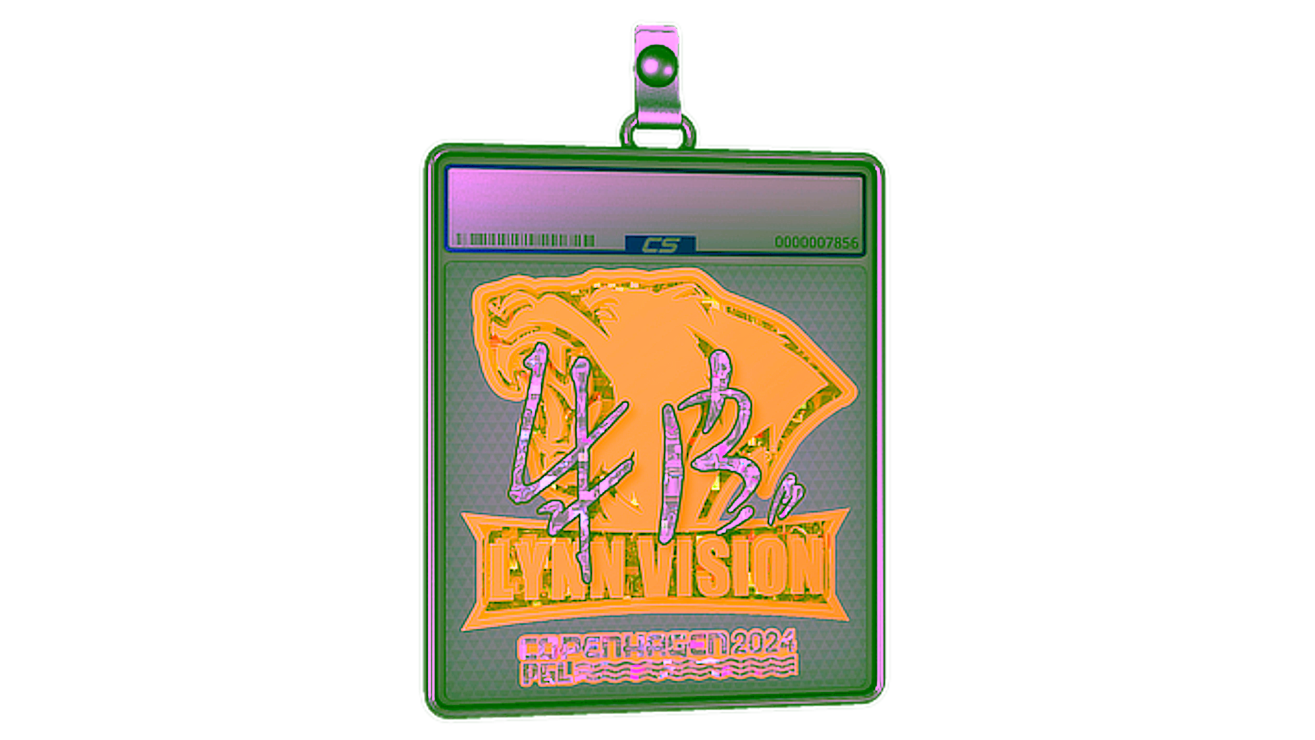 Mostrar para Sticker Slab | z4KR (Glitter) | Copenhagen 2024