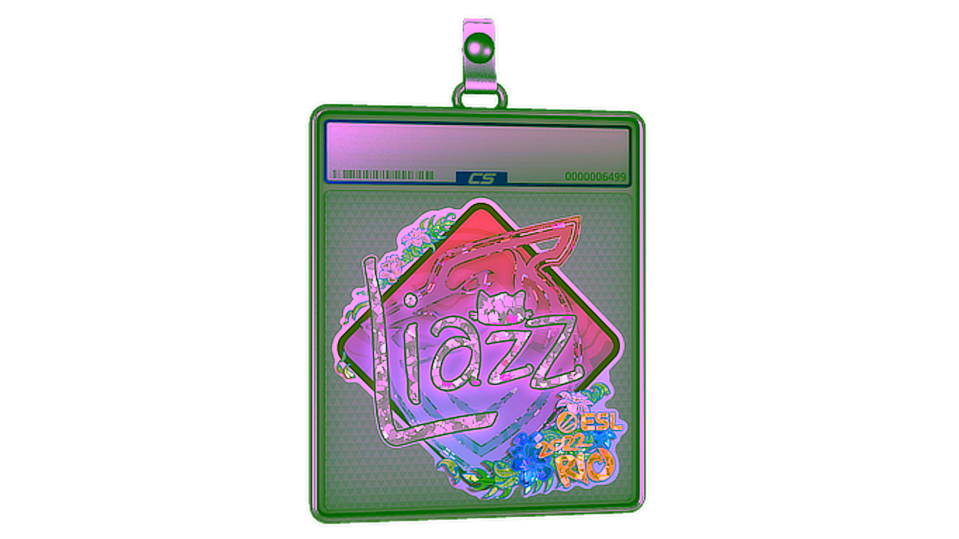 Anzeige für Sticker Slab | Liazz (Glitter) | Rio 2022