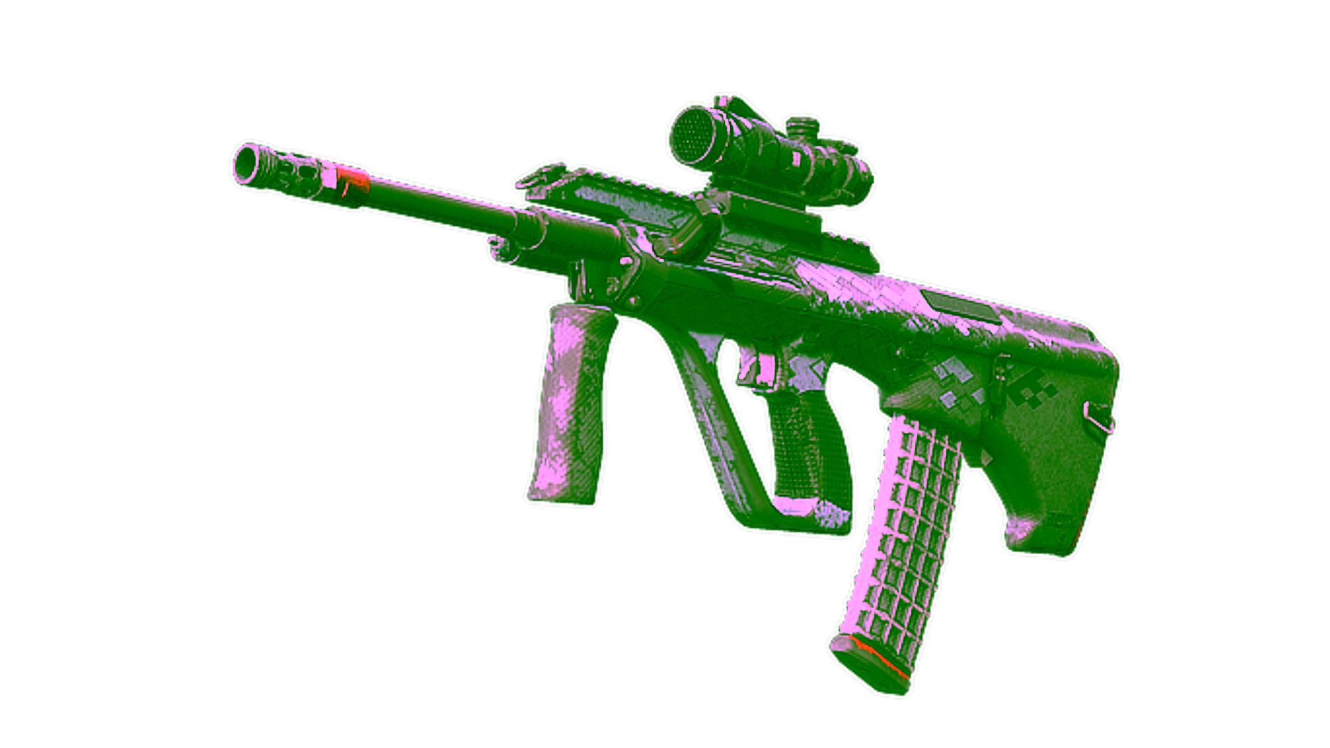 Display for AUG | Trigger Discipline (Battle-Scarred)