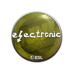 Sticker electronic Katowice 2019