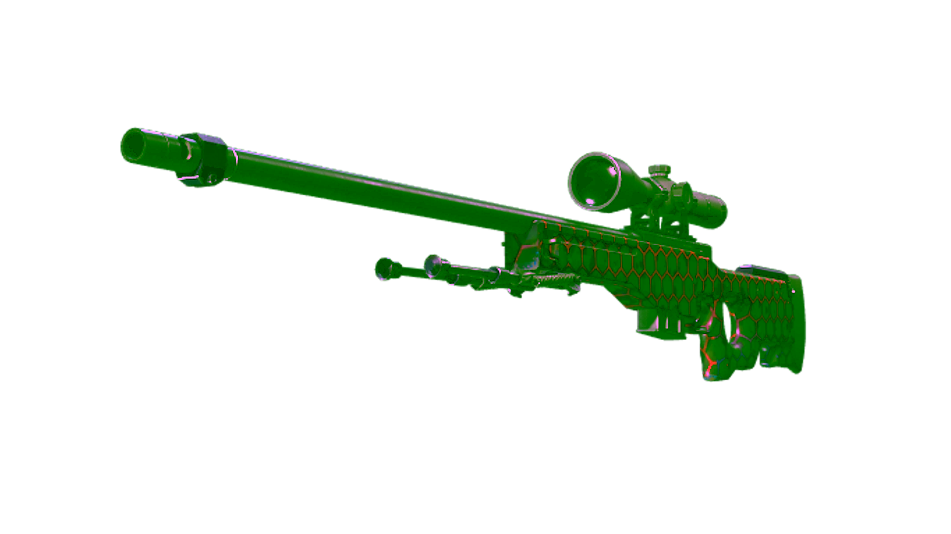 AWP | Electric Hive (Minimal Wear) için görüntü