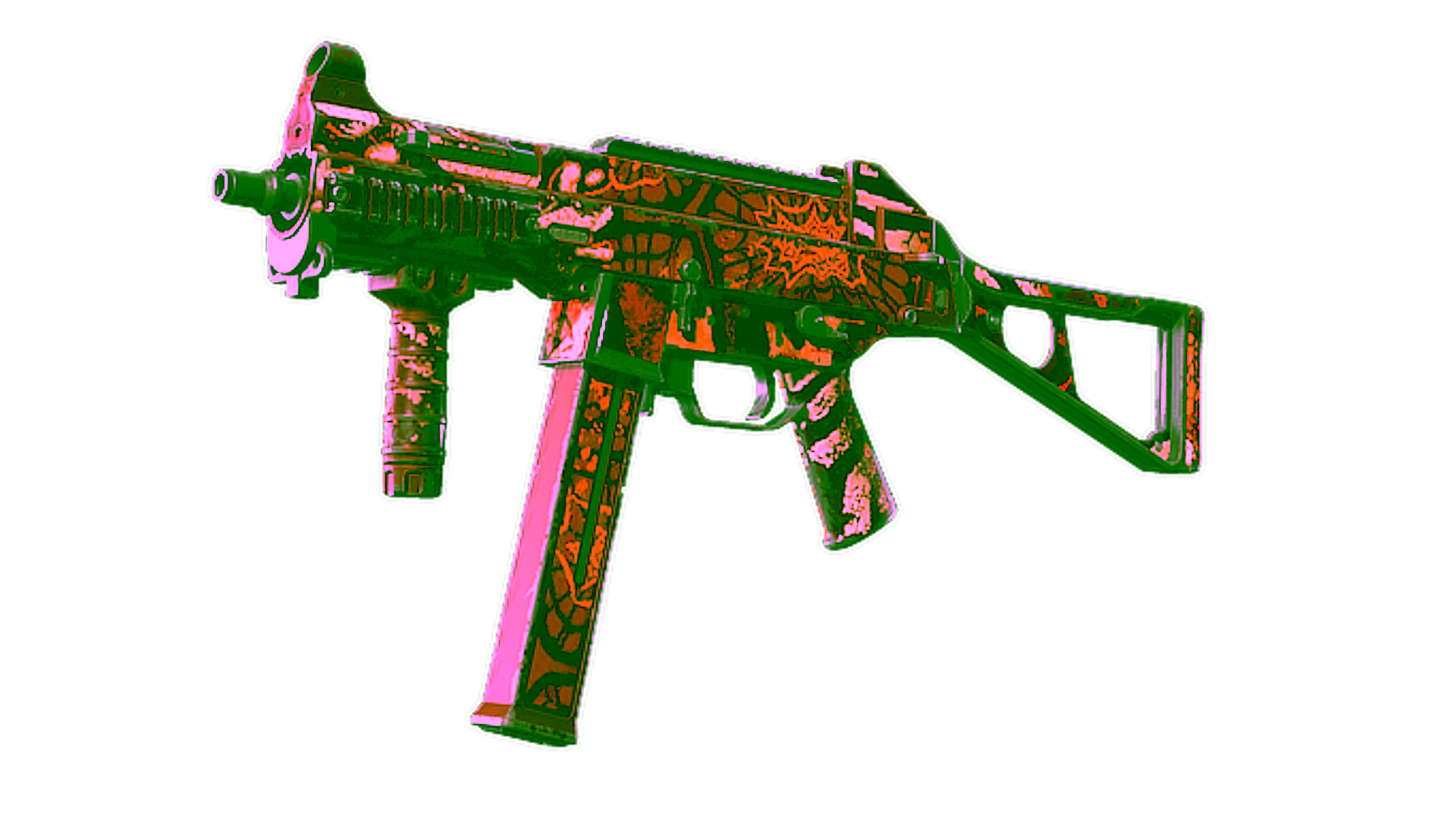 Display for Souvenir UMP-45 | Warm Blooded (Field-Tested)