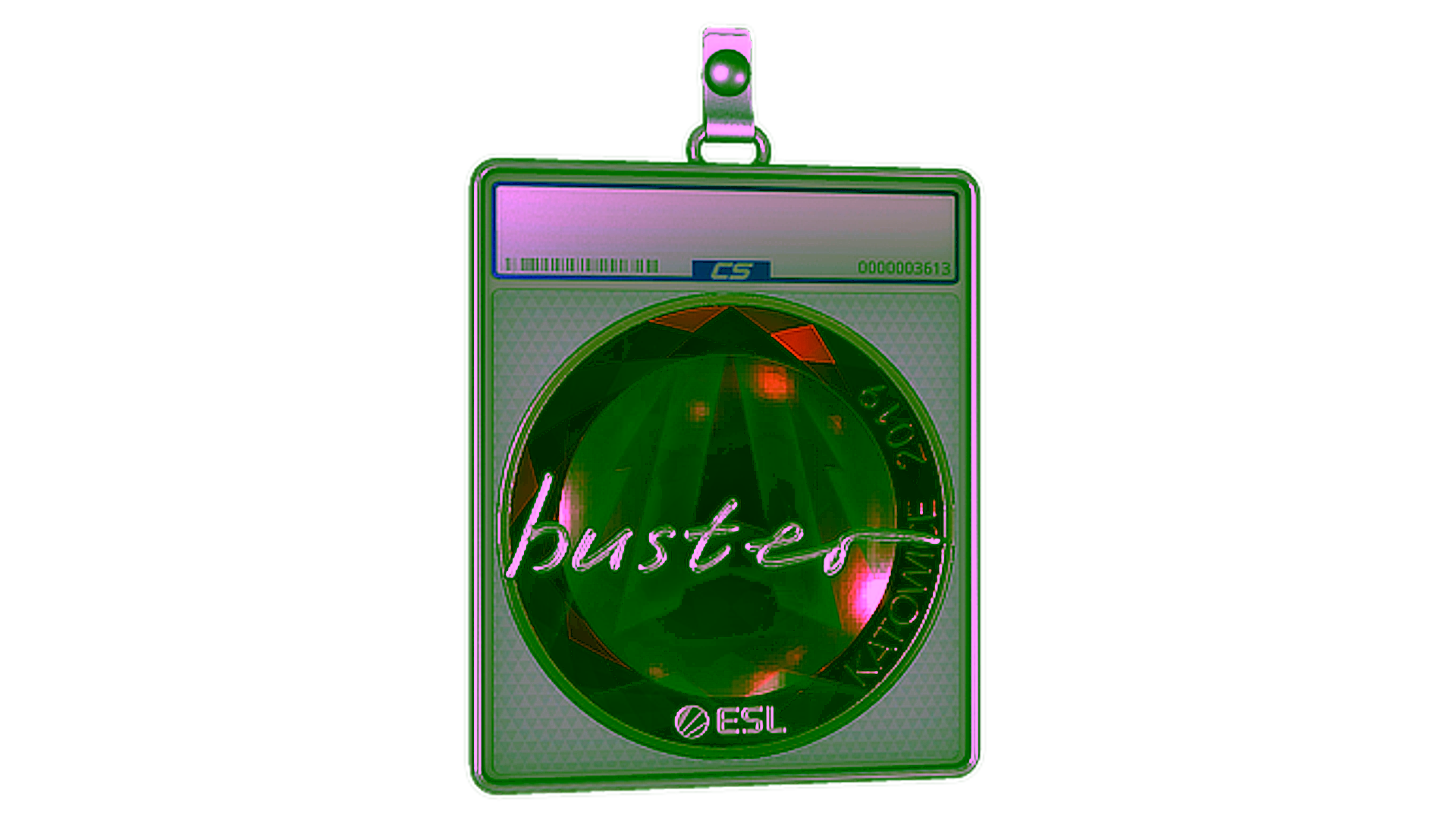 Affichage pour Sticker Slab | buster (Foil) | Katowice 2019