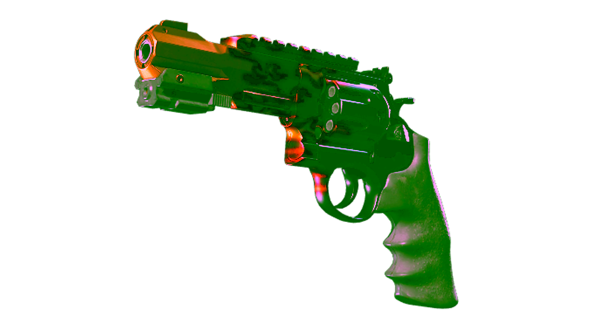 Display for Souvenir R8 Revolver | Blaze (Minimal Wear)