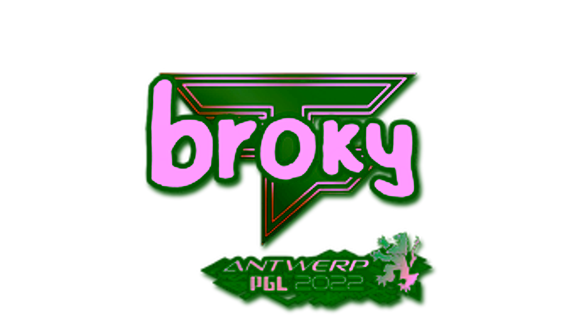 Display for Sticker | broky | Antwerp 2022