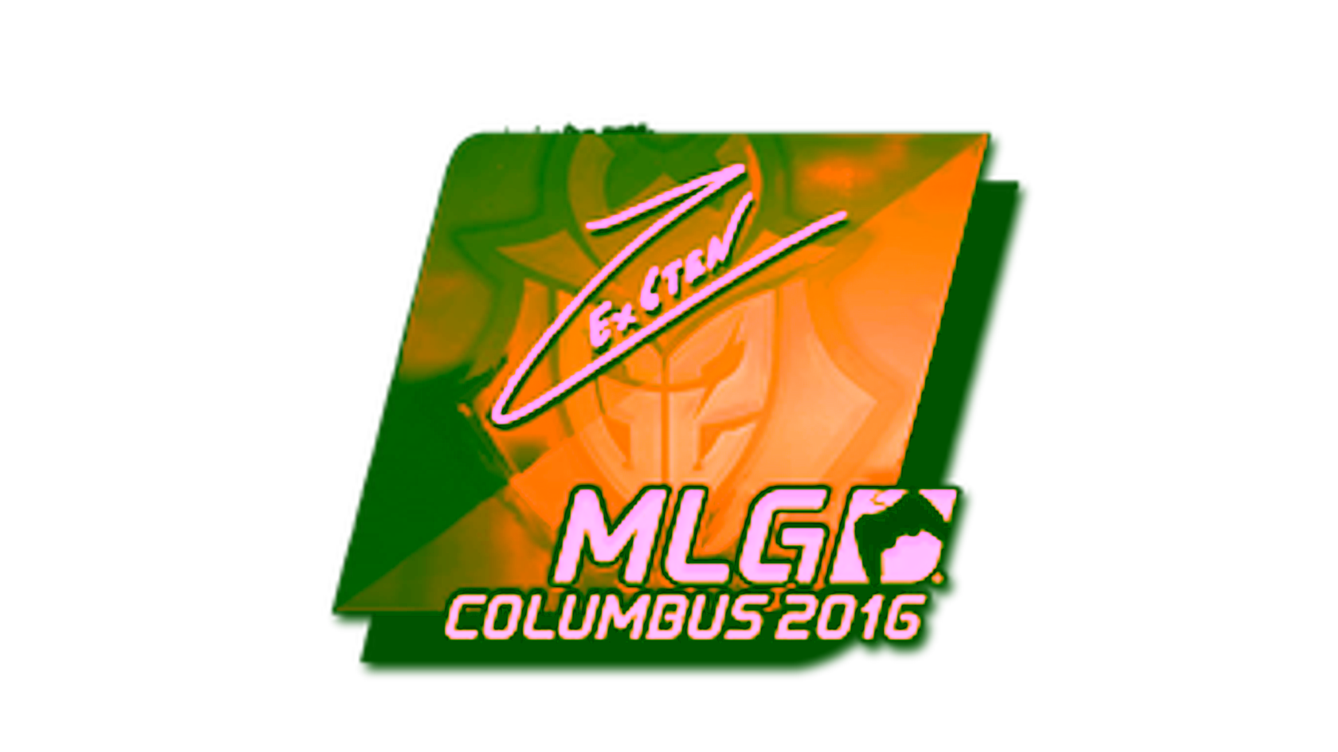 Anzeige für Sticker | Ex6TenZ (Gold) | MLG Columbus 2016