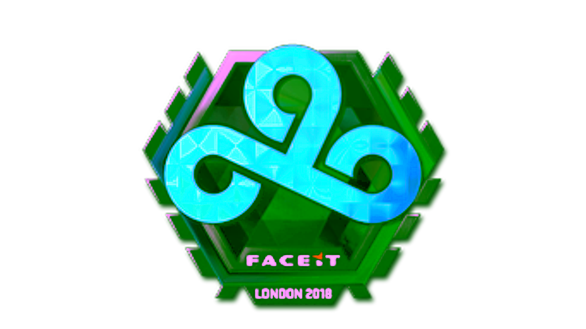 Display for Sticker | Cloud9 (Holo) | London 2018