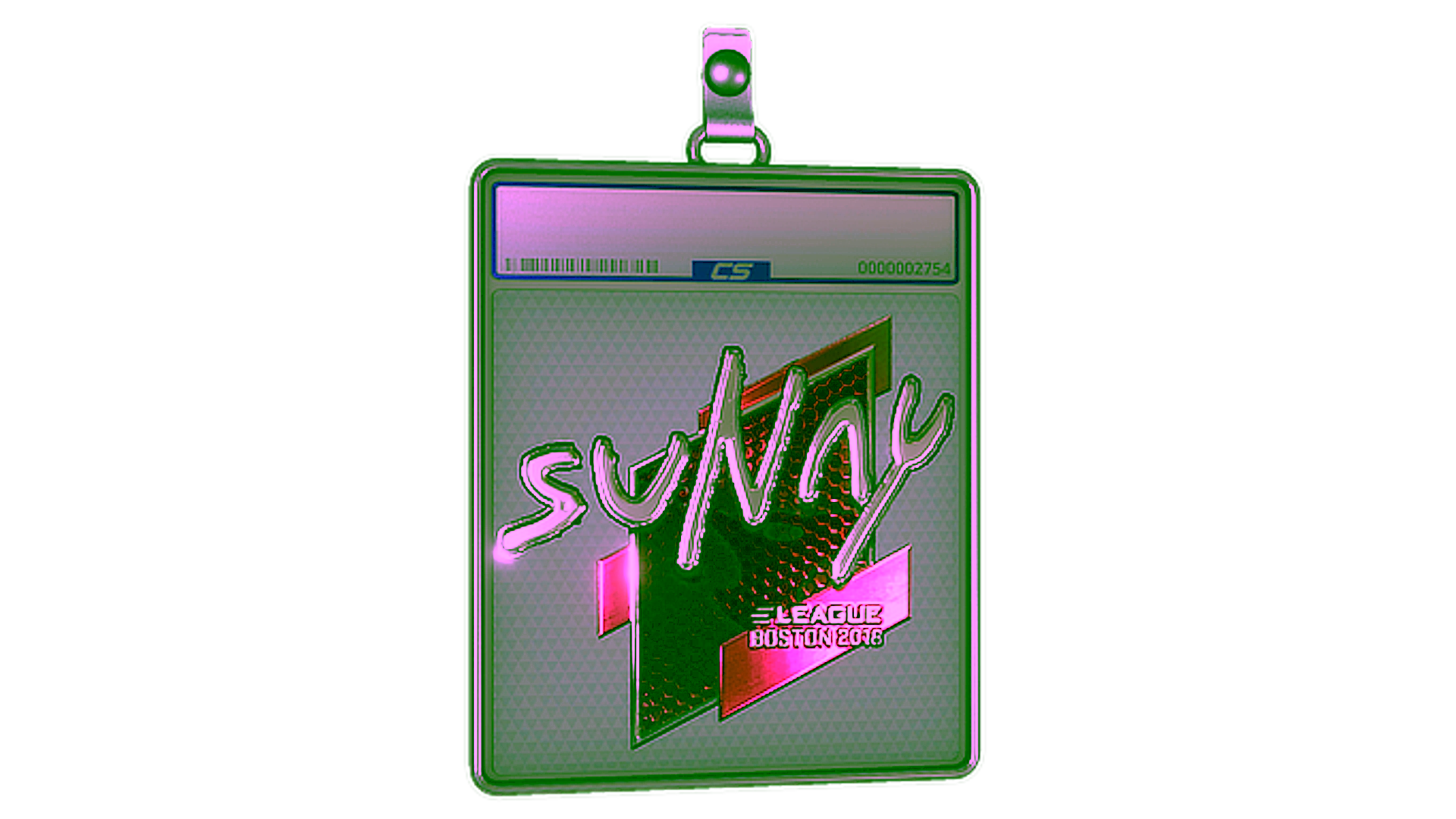 عرض لـ Sticker Slab | suNny (Foil) | Boston 2018