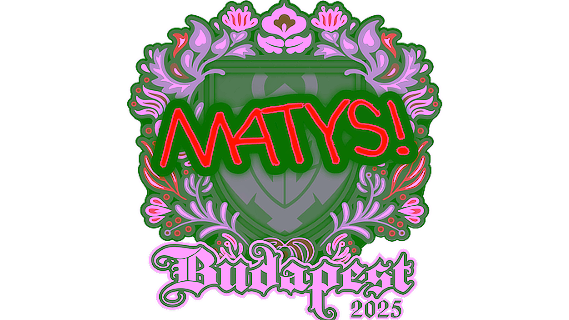Display for Sticker | MATYS | Budapest 2025