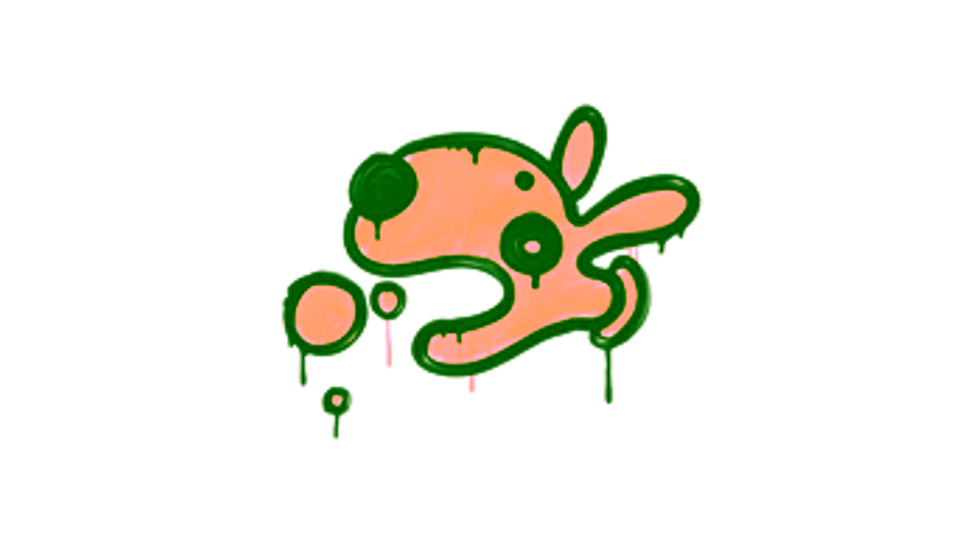 Display for Sealed Graffiti | Popdog (Tracer Yellow)