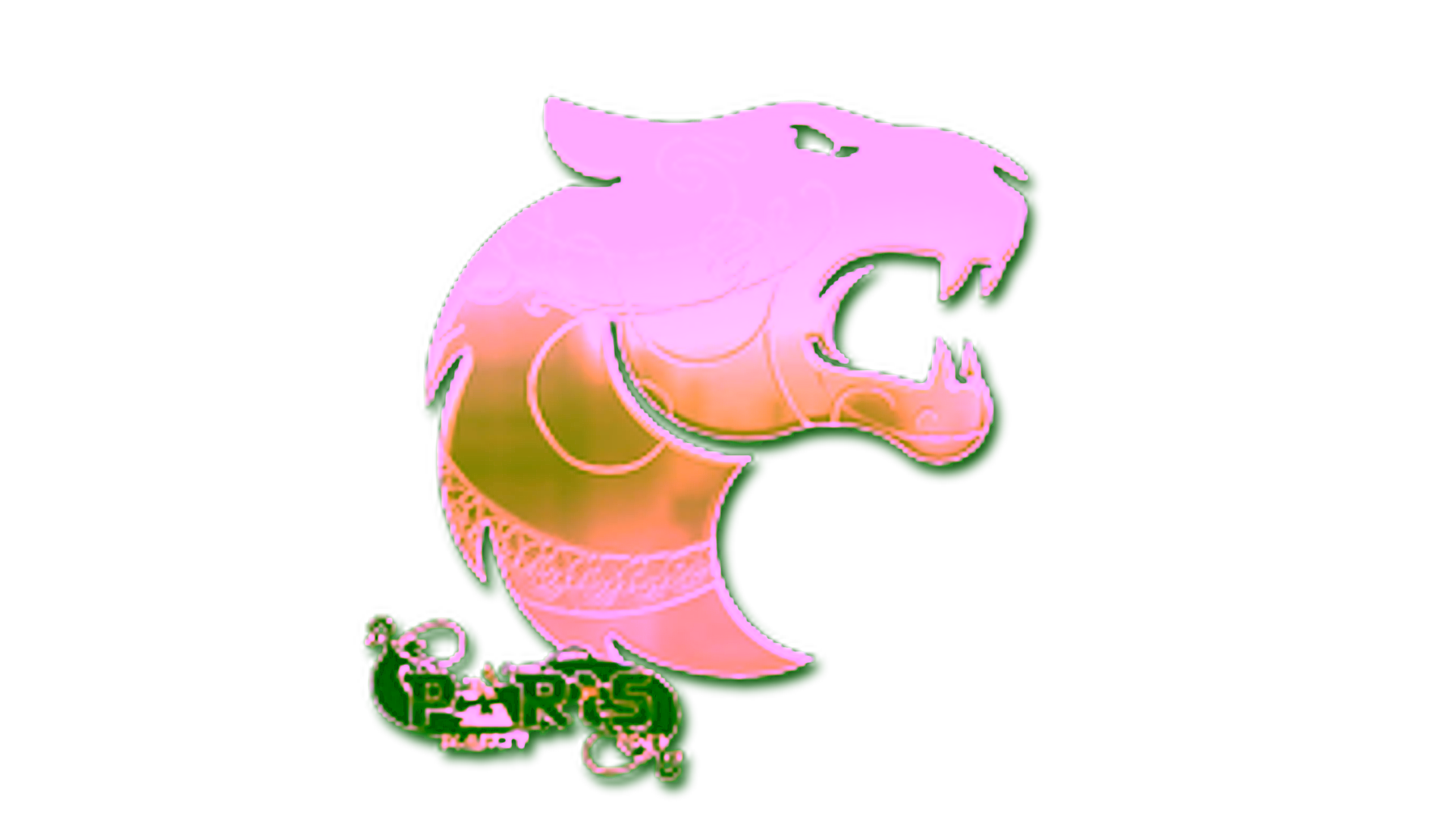 Display for Sticker | FURIA (Gold) | Paris 2023