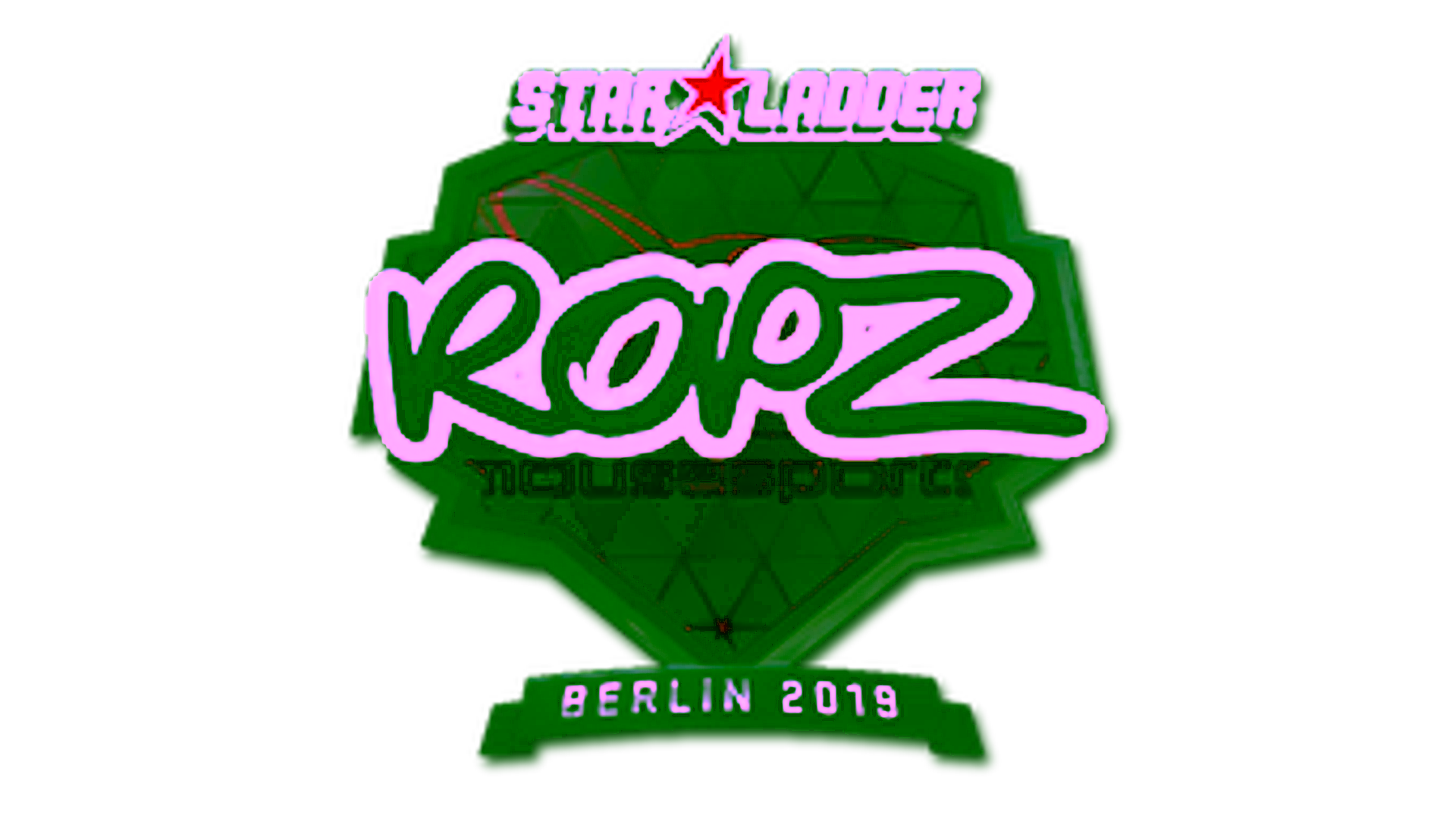 Display for Sticker | ropz (Foil) | Berlin 2019