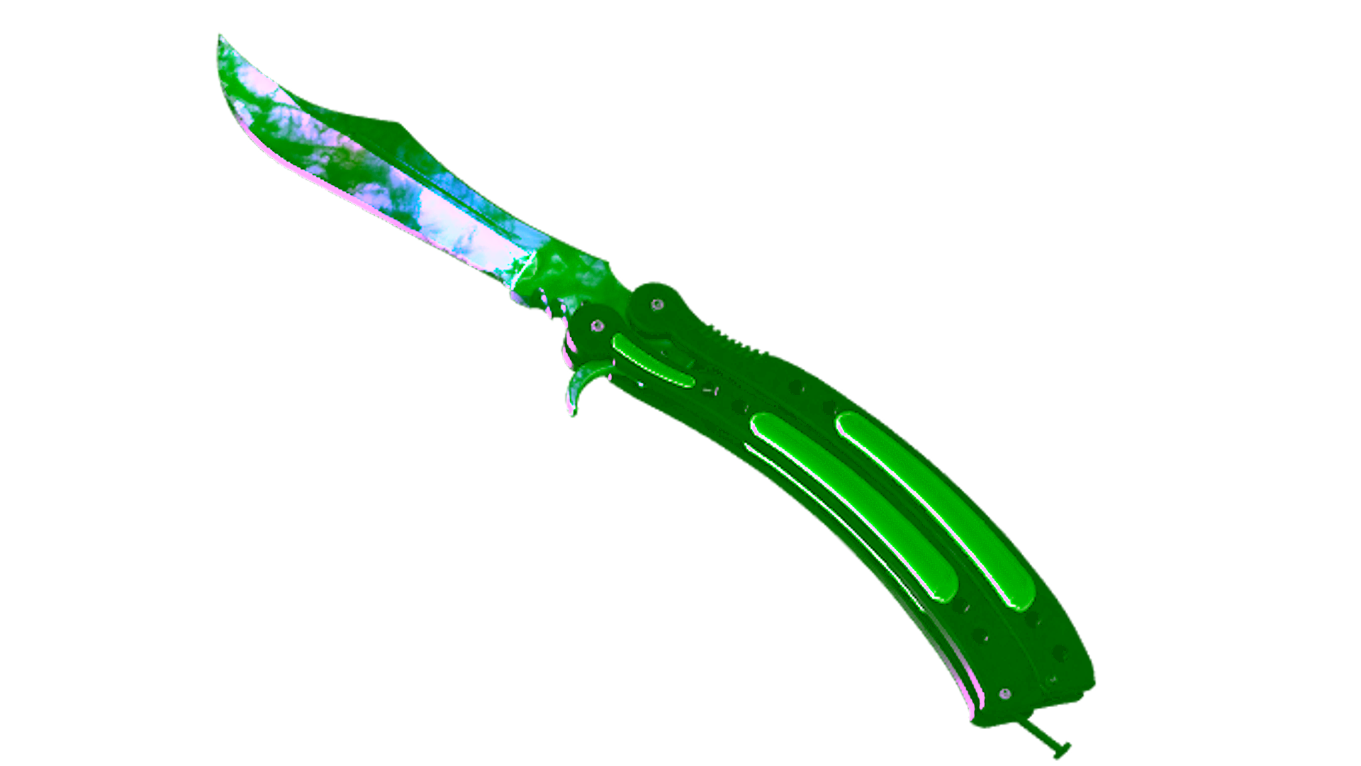 Display for ★ StatTrak™ Butterfly Knife | Gamma Doppler Phase 3 (Minimal Wear)