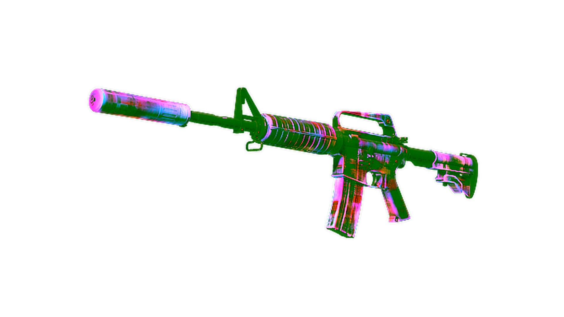 Display for Souvenir M4A1-S | Glitched Paint (Factory New)