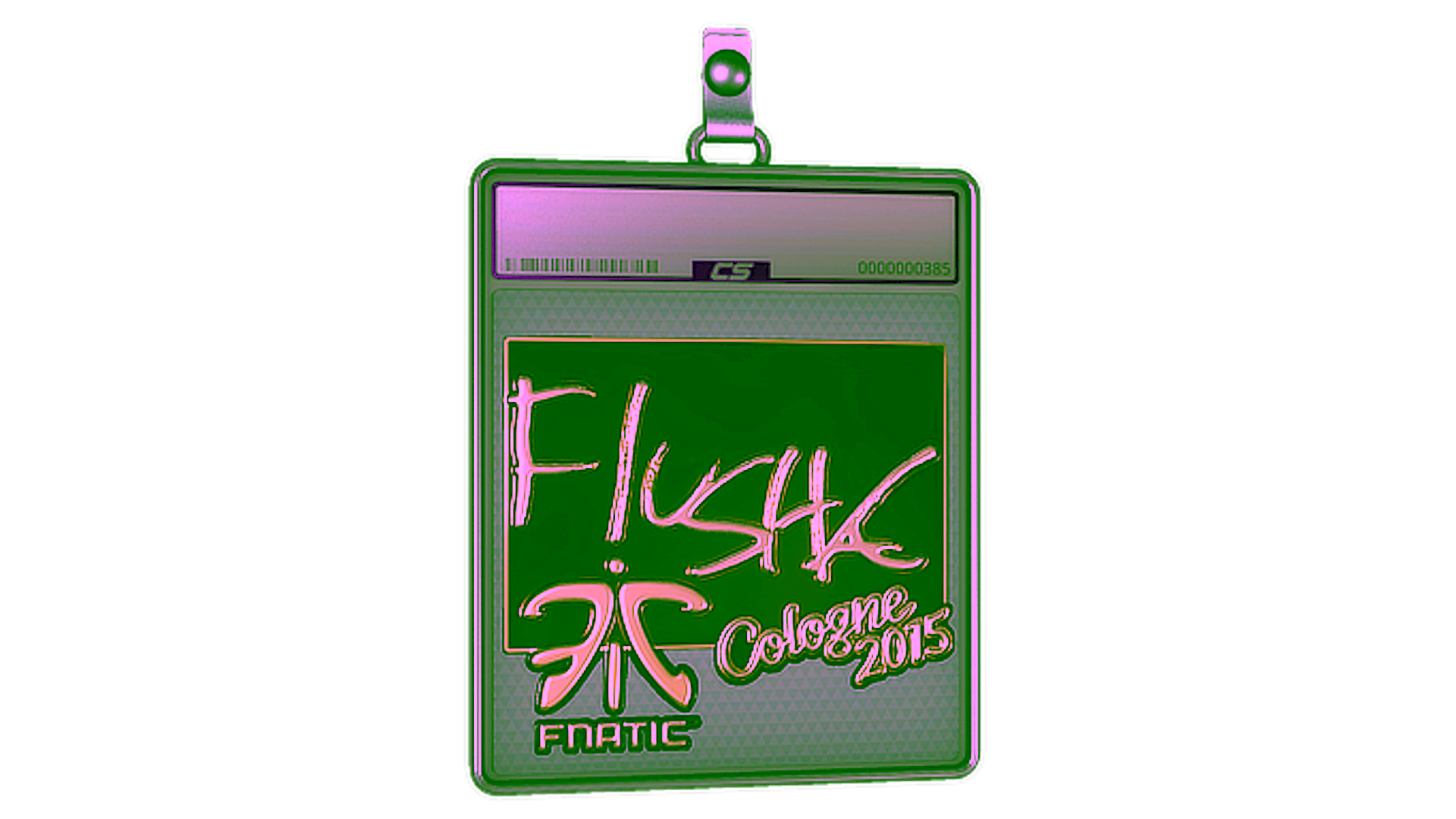 Exibição para Sticker Slab | flusha (Gold) | Cologne 2015