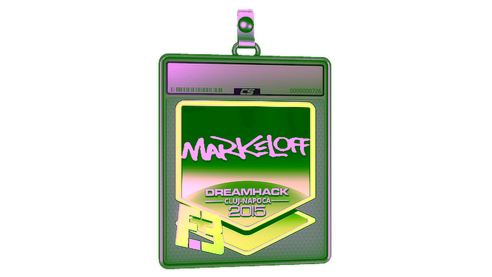 Display for Sticker Slab | markeloff (Foil) | Cluj-Napoca 2015