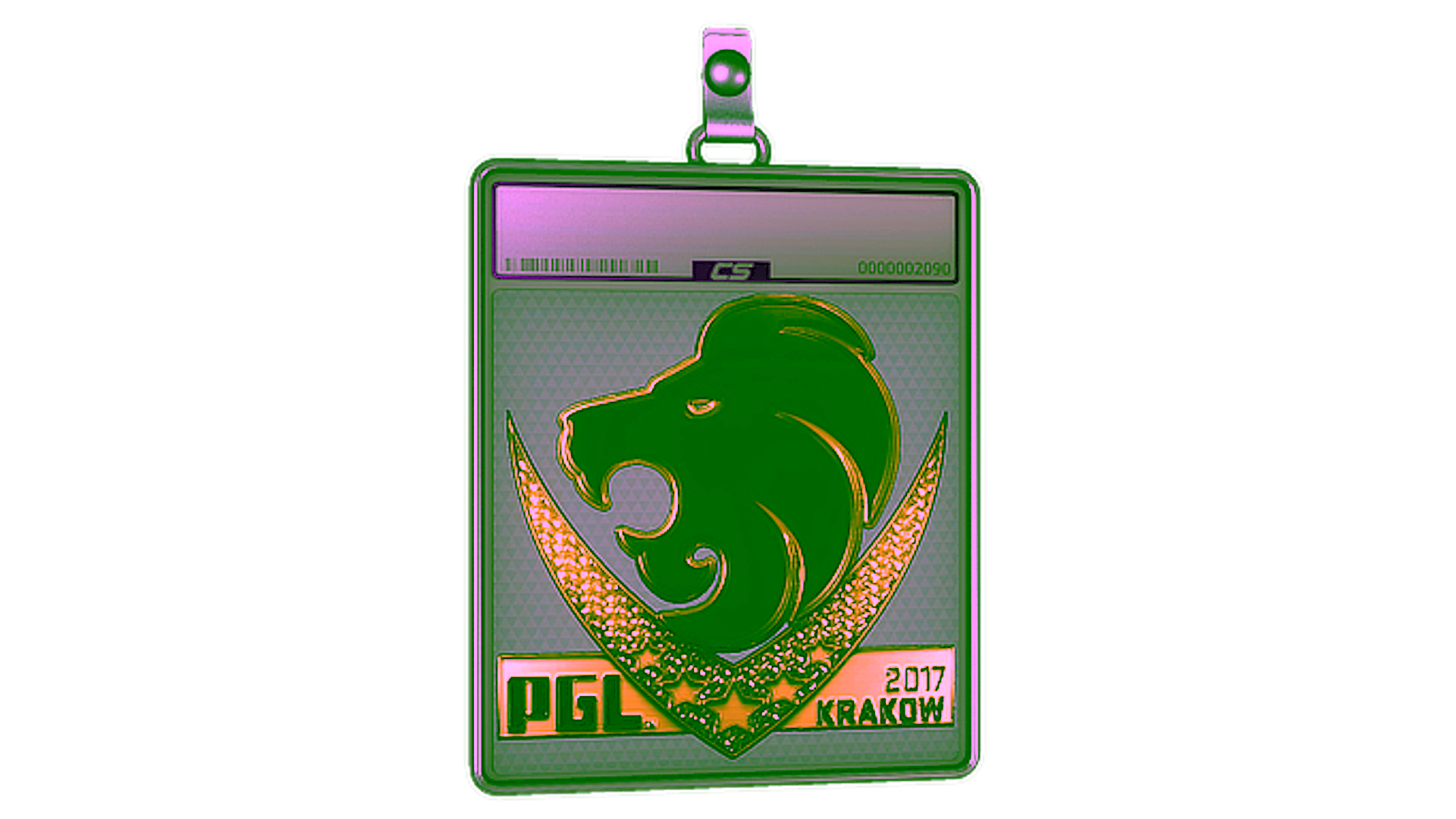 Display for Sticker Slab | North (Gold) | Krakow 2017