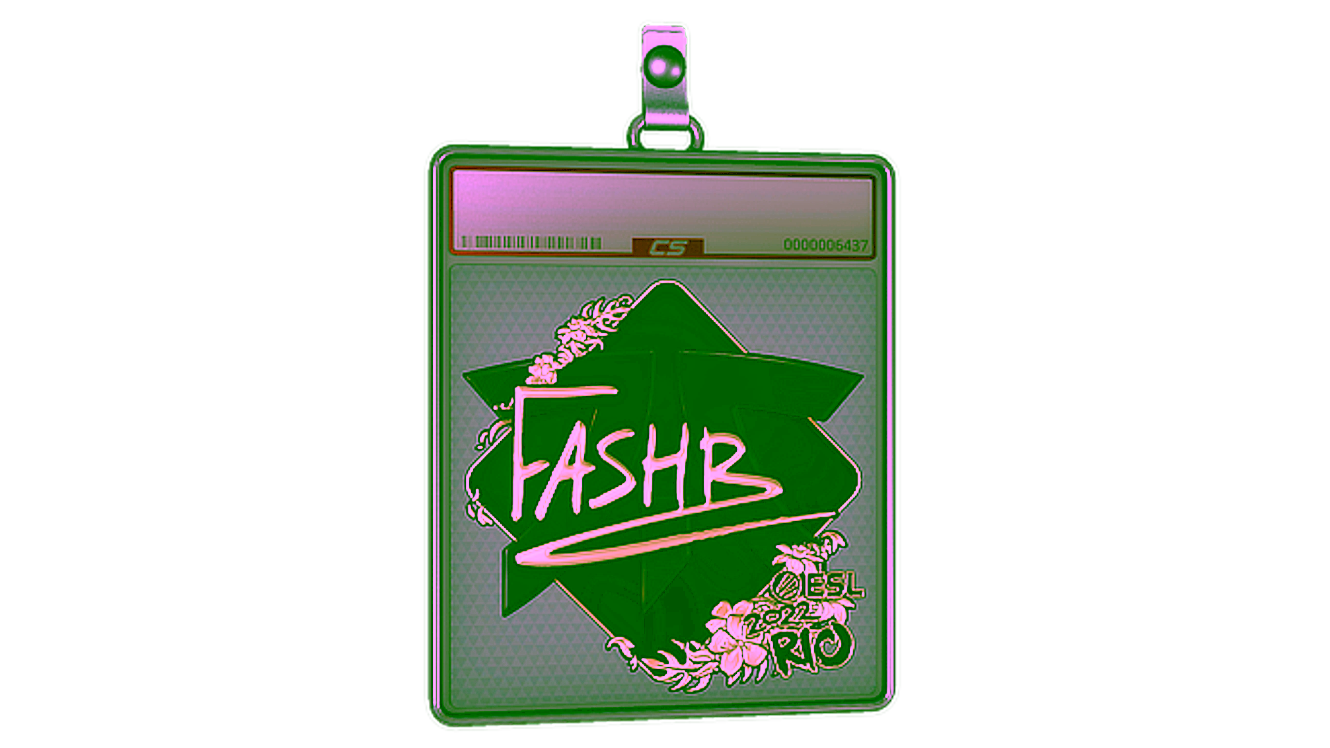 Display for Sticker Slab | FASHR (Gold) | Rio 2022