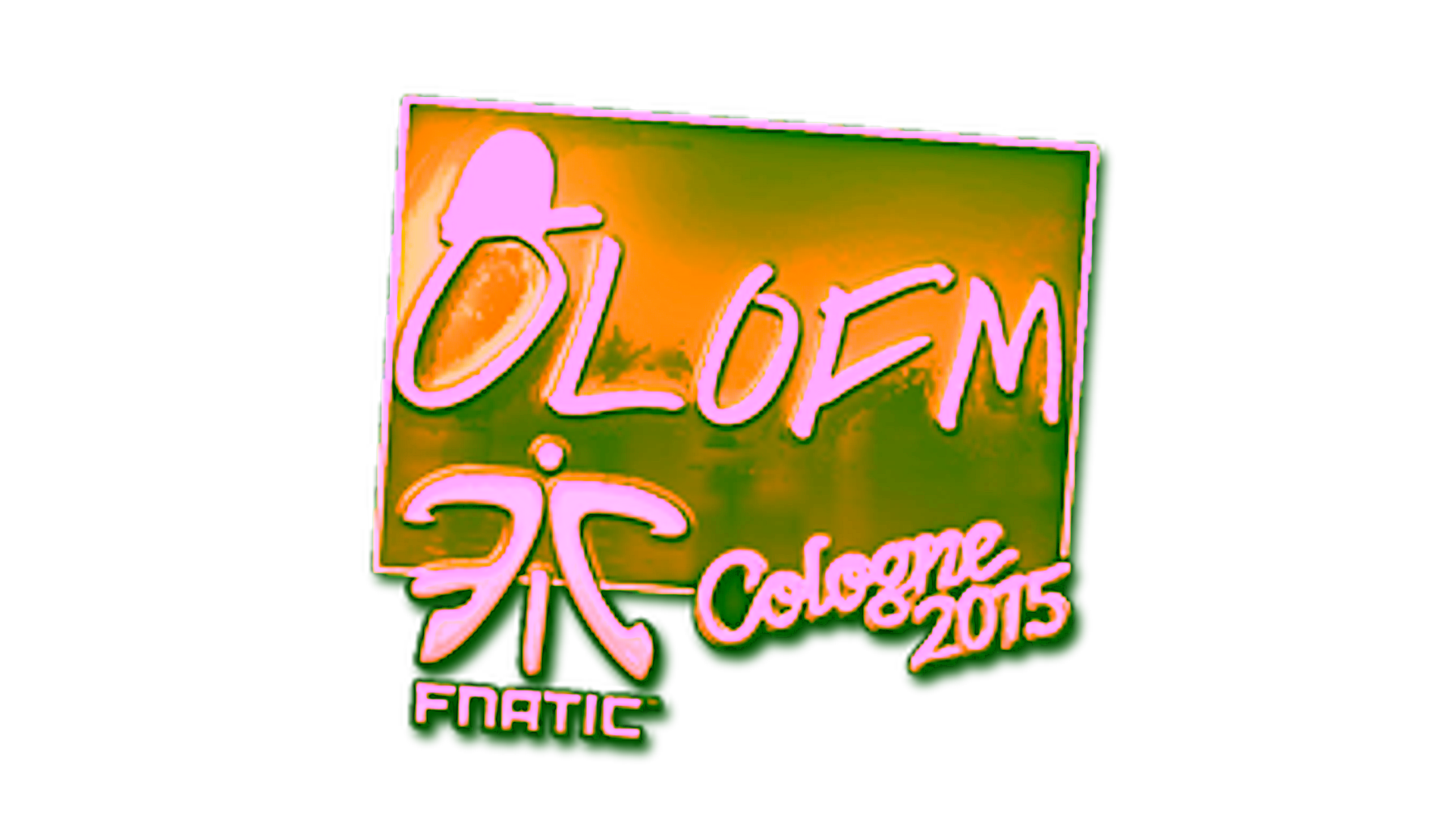 Display for Sticker | olofmeister (Gold) | Cologne 2015