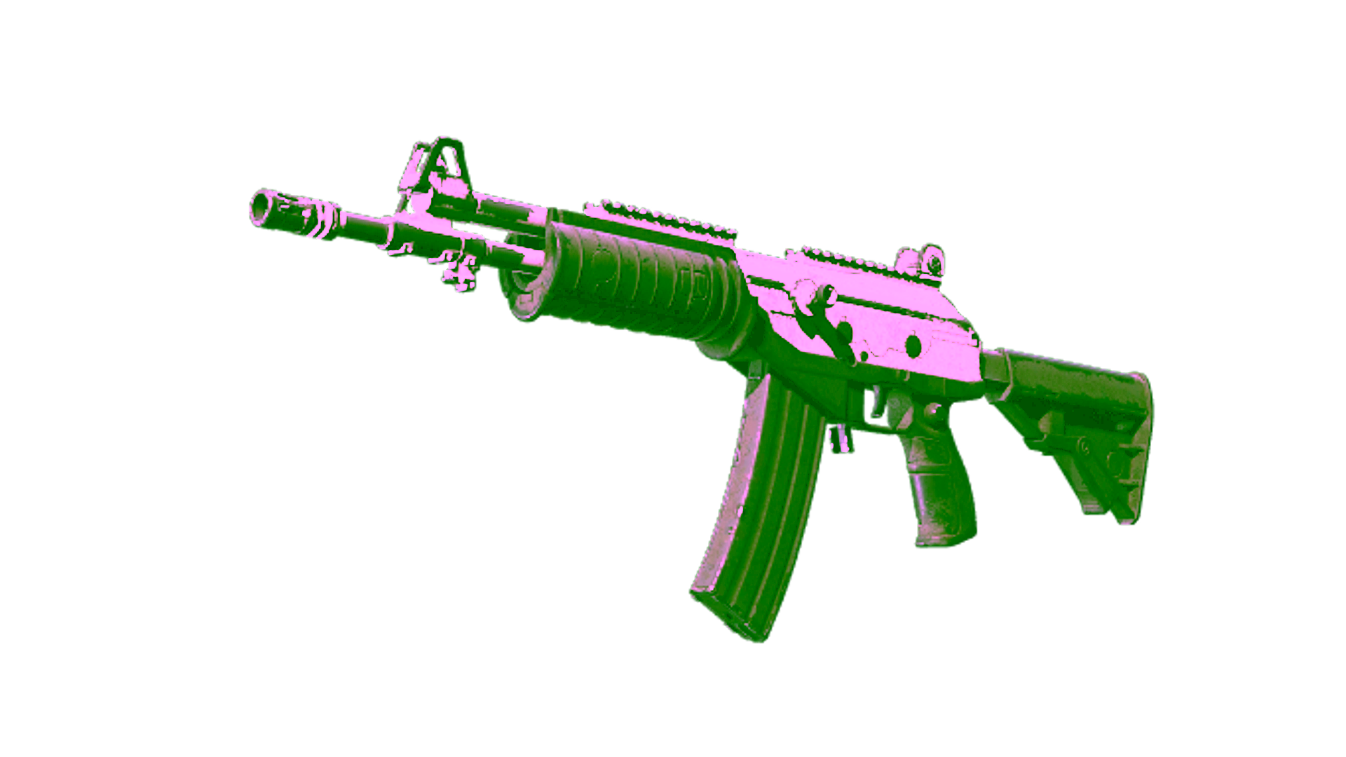 Display for Galil AR | Tuxedo (Battle-Scarred)