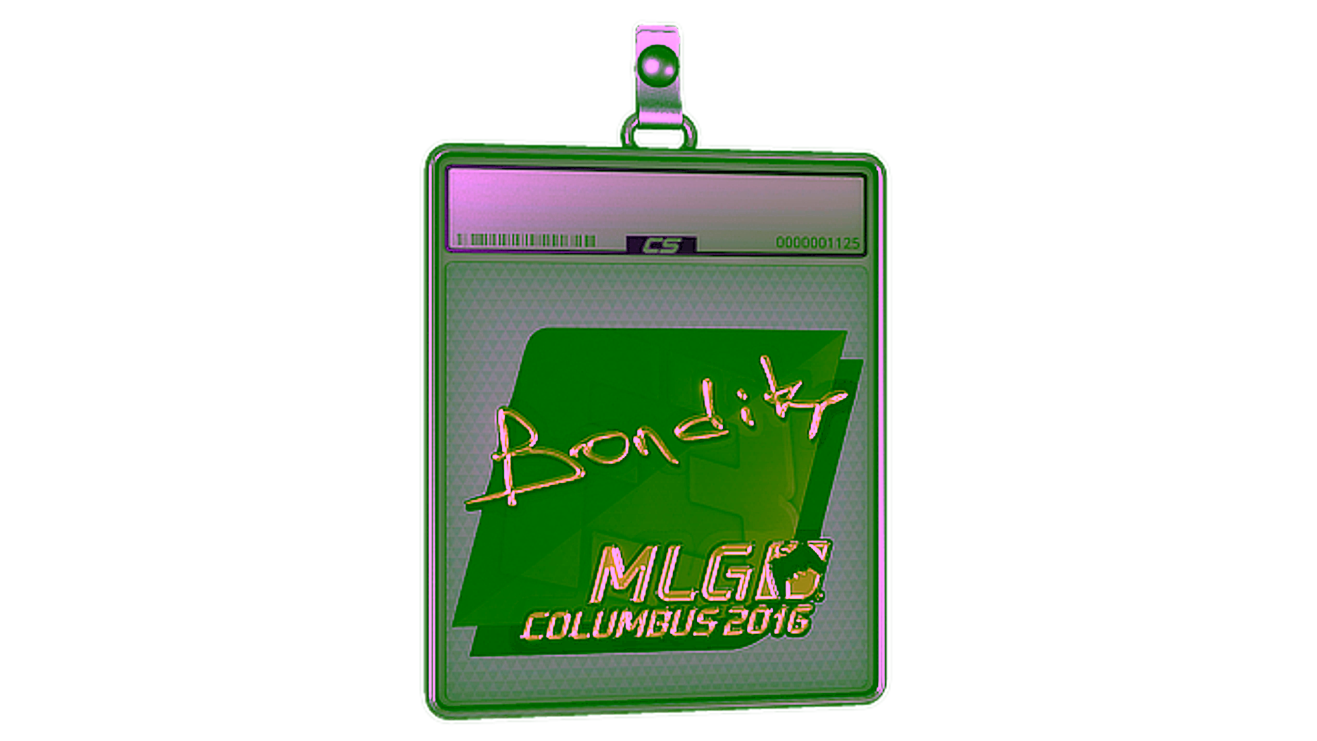 Visar för Sticker Slab | bondik (Gold) | MLG Columbus 2016
