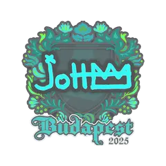 Sticker jottAAA Budapest 2025
