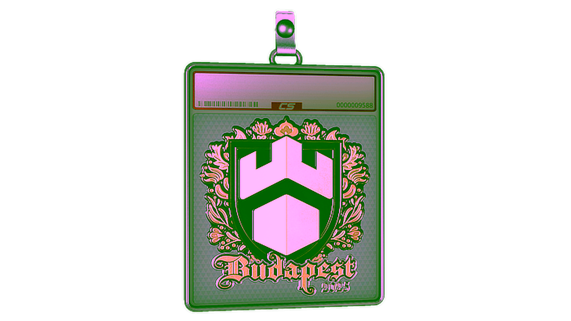 Display for Sticker Slab | Imperial Esports (Gold) | Budapest 2025