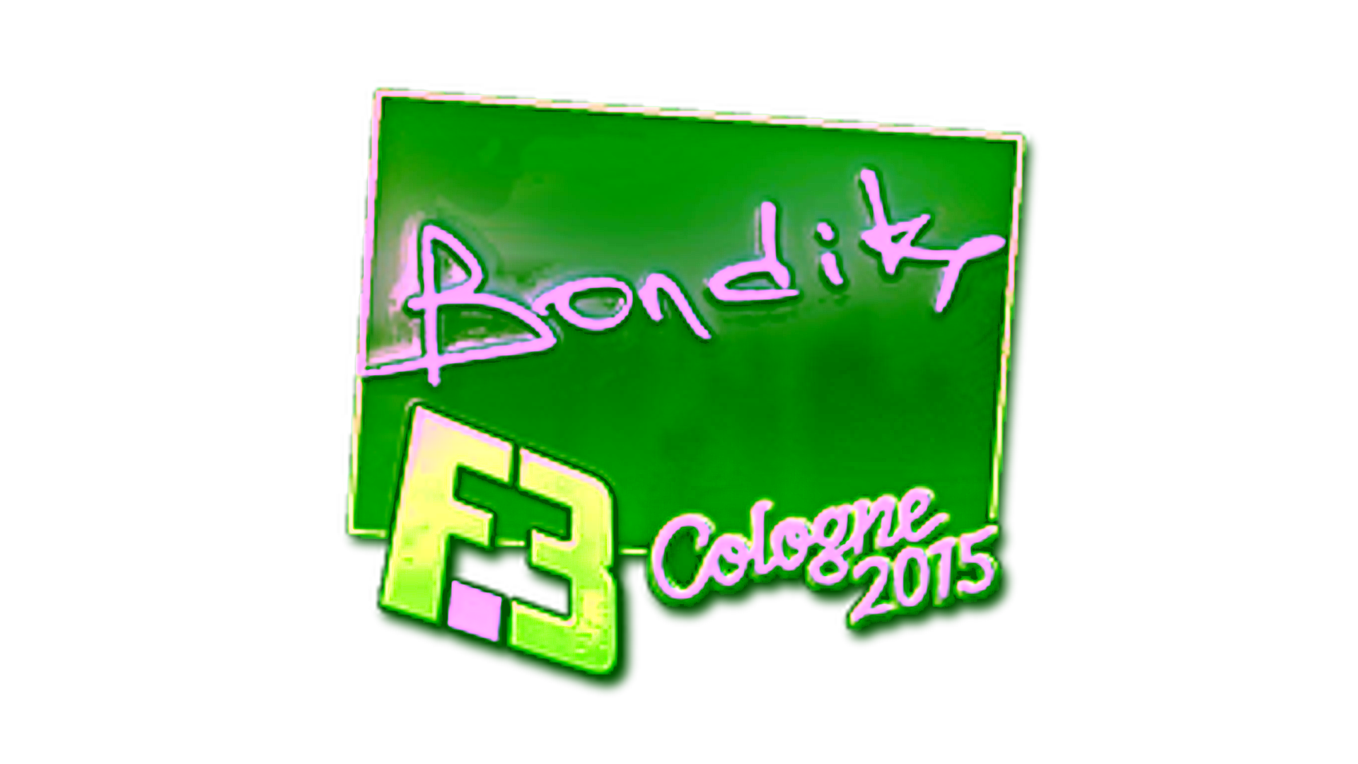 Display for Sticker | bondik (Foil) | Cologne 2015