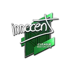 Sticker innocent Boston 2018