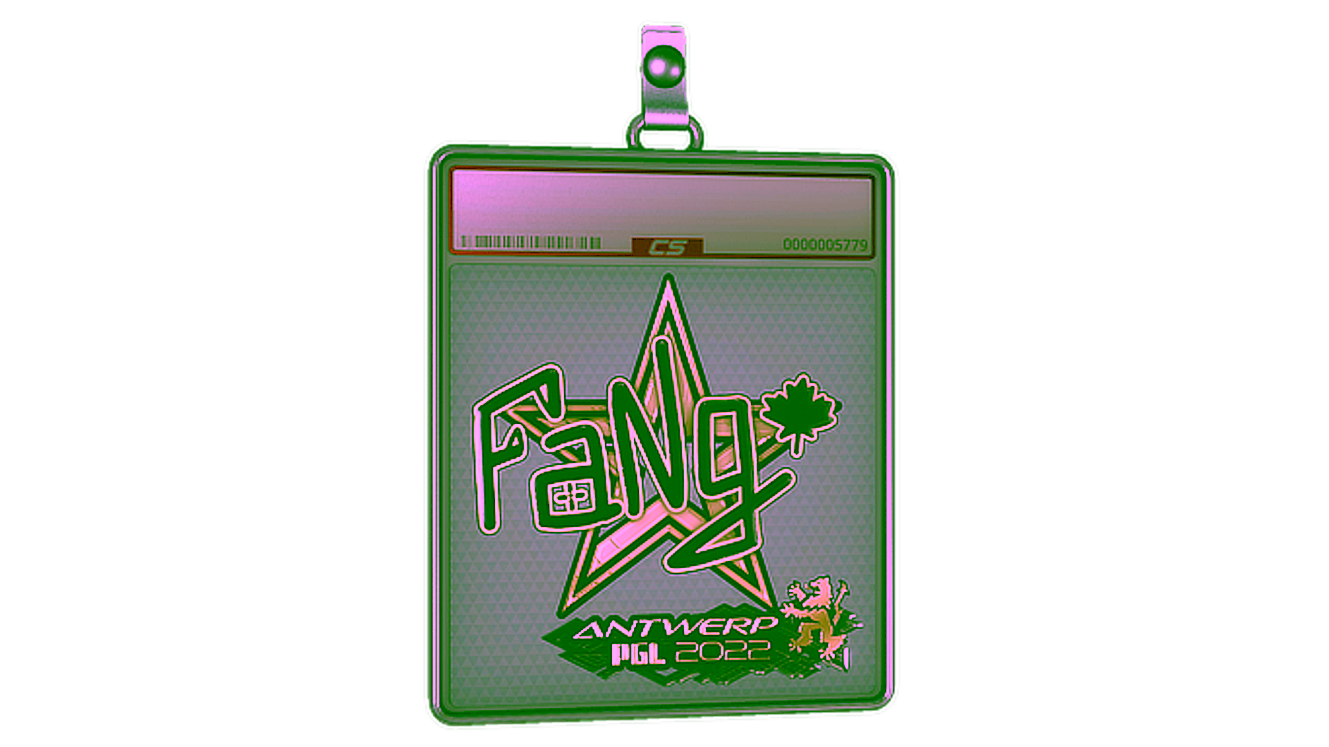 Display for Sticker Slab | FaNg (Gold) | Antwerp 2022