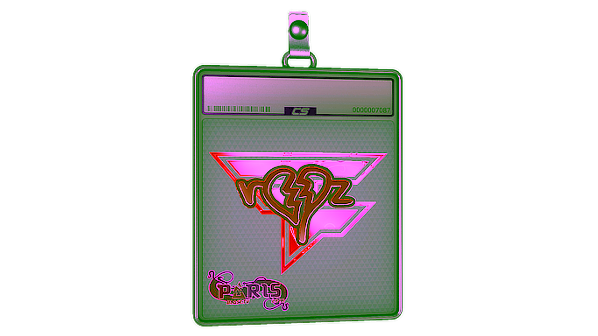 Display for Sticker Slab | ropz (Holo) | Paris 2023