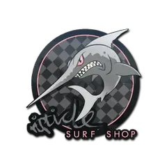 Sticker After Hours Stabbyfish