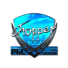 Sticker | chopper (Foil) | Krakow 2017