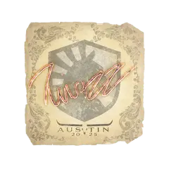 Sticker Twistzz Austin 2025