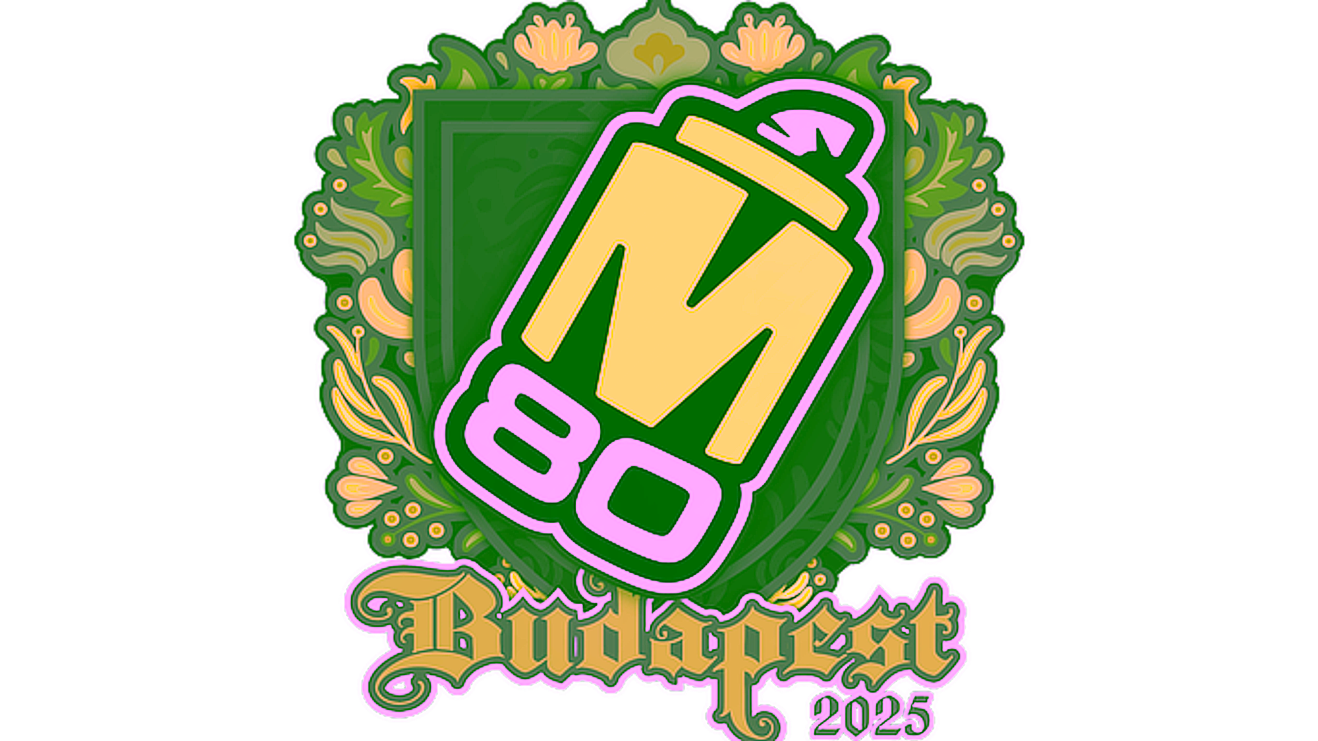 Mostrar para Sticker | M80 | Budapest 2025