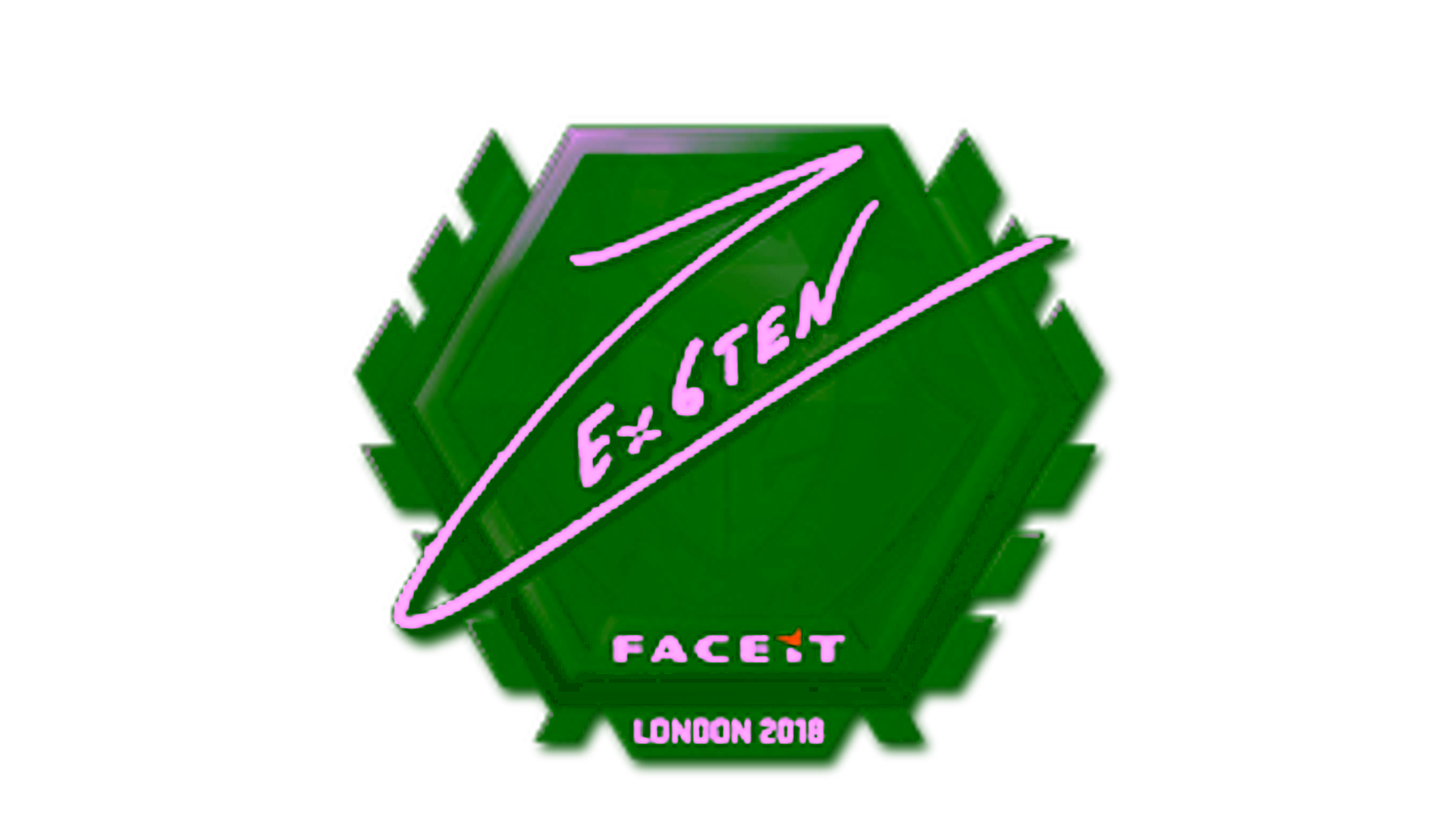 Display for Sticker | Ex6TenZ | London 2018