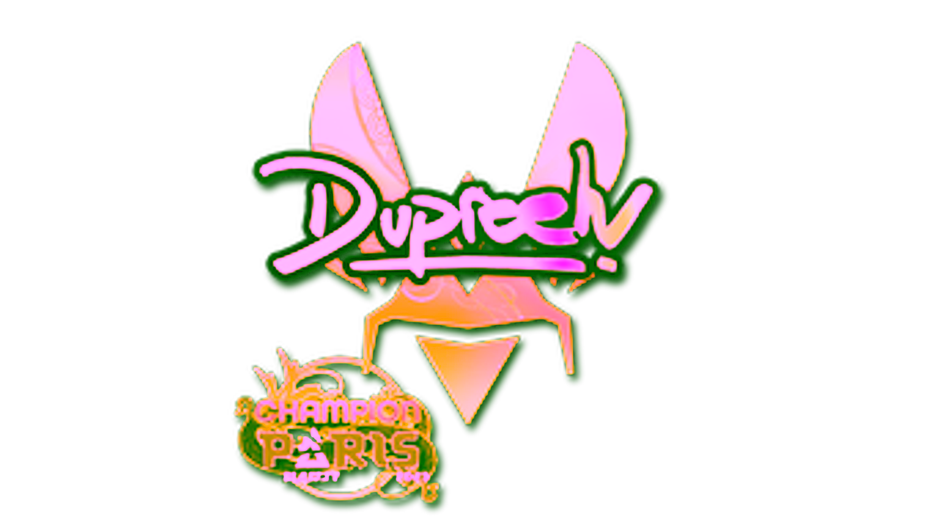 Display for Sticker | dupreeh (Holo, Champion) | Paris 2023